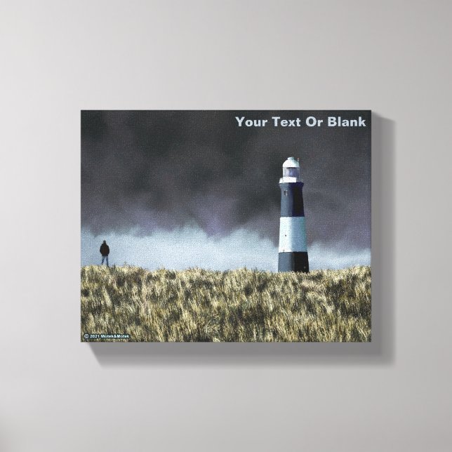 Toile Phare de Spurn Point (Recto)