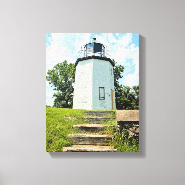 Toile Phare de Stony Point, New York (Recto)