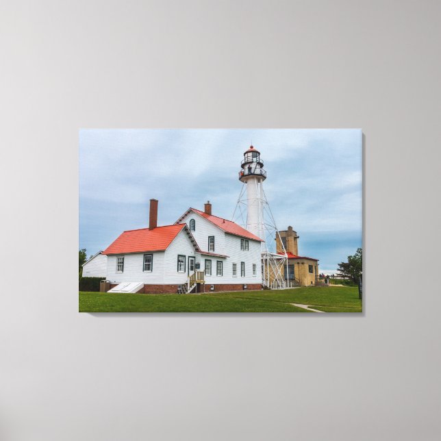 Toile Phare de Whitefish Point (Recto)