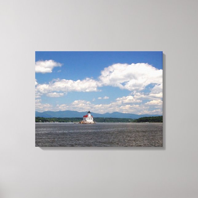 Toile Phare Esopus (Recto)