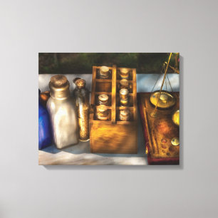 Toile Pharmacien - médecine de champ