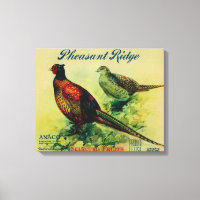 Pheasant Ridge Apple Crate Étiquette