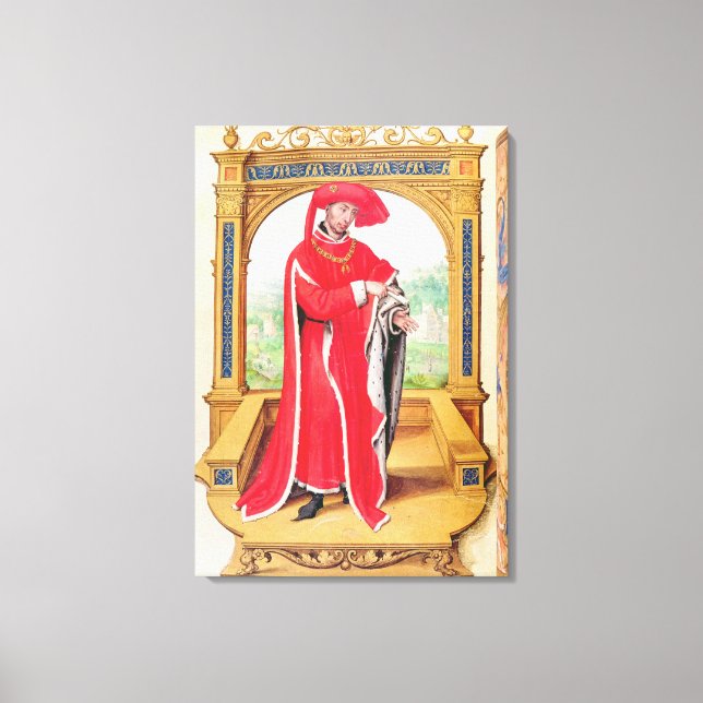 Toile Philippe le Bon Duc de Bourgogne (Recto)