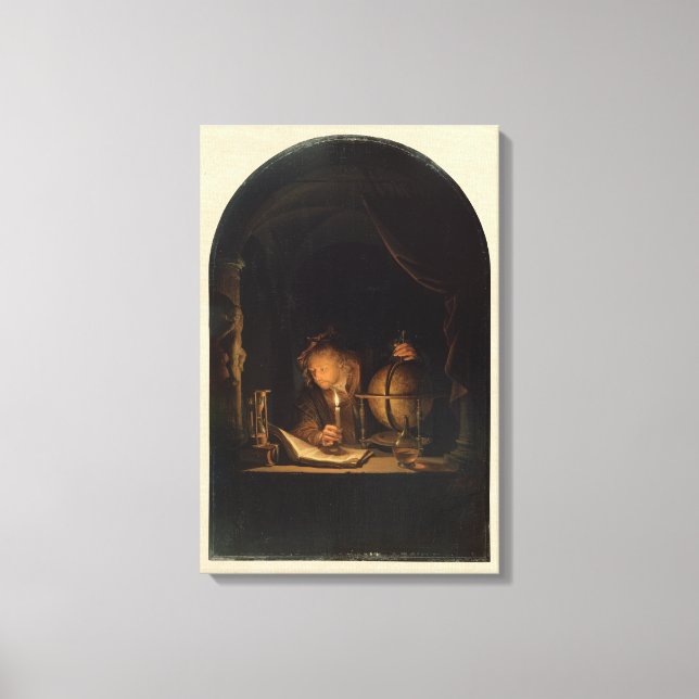 Toile Philosophe alchimiste médiéval (Recto)