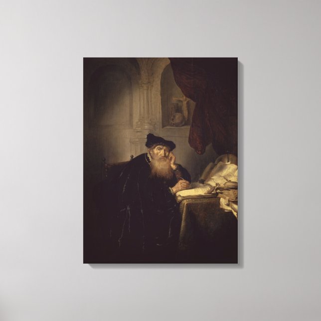 Toile Philosopher, 1635 (Recto)