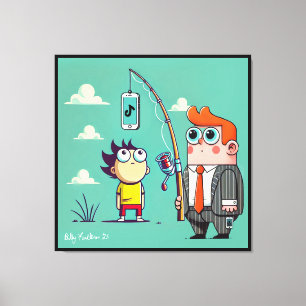 Toile Phishing pour les données