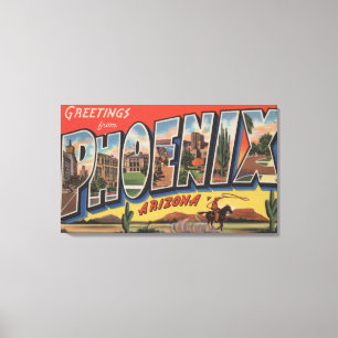 Toile Phoeniz, Arizona - grandes scènes de lettre
