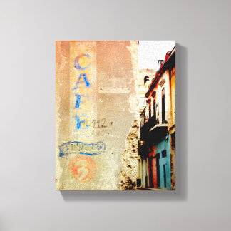 Toile Photo cubaine de la Vieille Havane | Café Expresso
