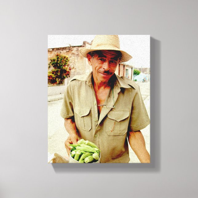 Toile Photo cubaine de la Vieille Havane | Fournisseur | (Recto)