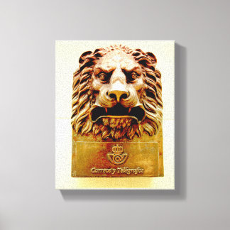 Toile Photo cubaine de la Vieille Havane | Lion |