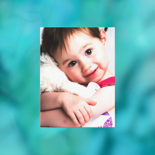 Toile Photo de l'enfant, copain, conjoint, maman ou anim