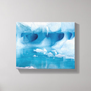 Toile Photo de l'iceberg Antarctique