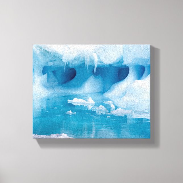Toile Photo de l'iceberg Antarctique (Recto)