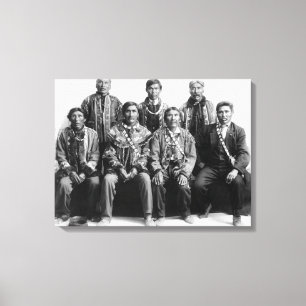 Toile Photo des chefs indiens de l'Alaska