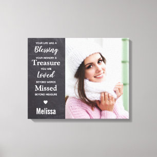 Toile Photo du Souvenir commémoratif de la famille