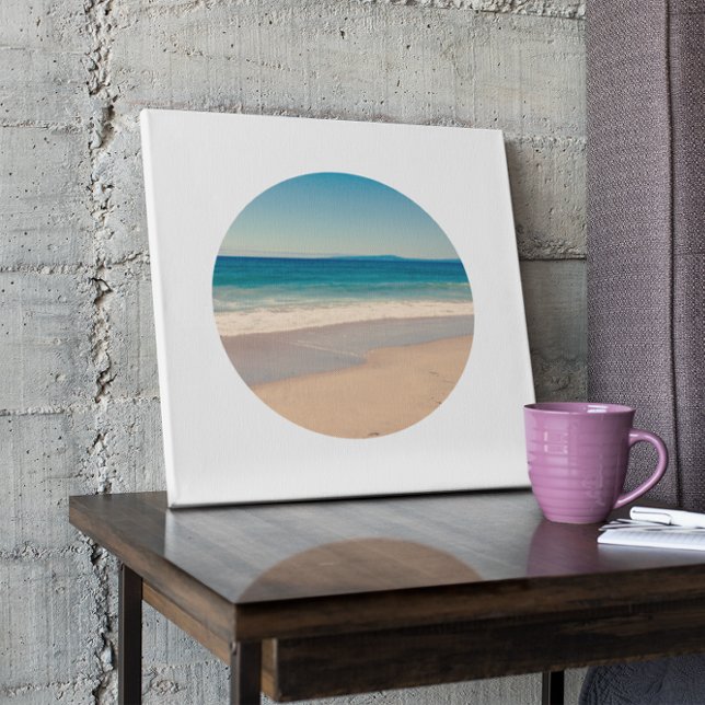 Toile Photo en forme de cercle (Créateur téléchargé)