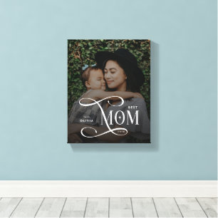 Toile Photo Meilleure Maman Pour Toujours Cadeaux Fête d