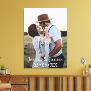 Toile Photo personnalisée en faire un anniversaire Maria