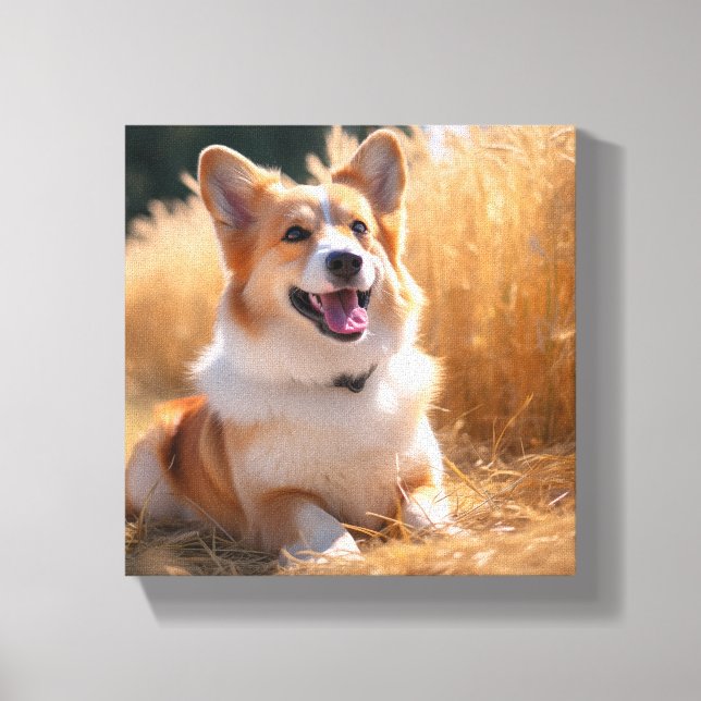 Toile Photo personnalisée pour animaux (Recto)