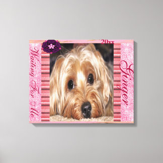 Toile Photo Personnaliser chien