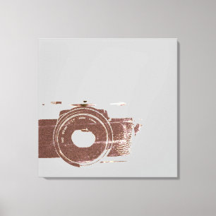 Toile Photographe de caméra vintage