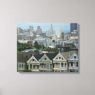 Toile Photographie de scène urbaine de San Francisco Pos