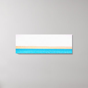 Toile Photographie Ocean Land Sky