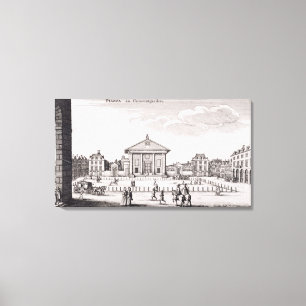 Toile Piazza in Covent Garden, 1647 (gravure)