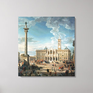 Toile Piazza Santa Maria Maggiore, 1752
