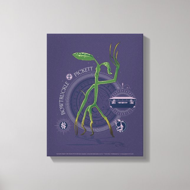 Toile PICKETT™ Le graphique BOWTRUCKLE™ (Recto)