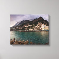 Picturesque Amalfi Coast Italy Seaside Town