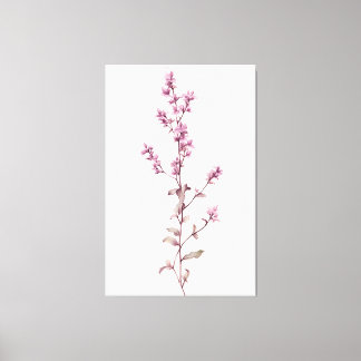 Toile Pièce maîtresse de l'aquarelle vive Thyme Sprig