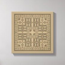 Pièce murale Abstraite symétrique