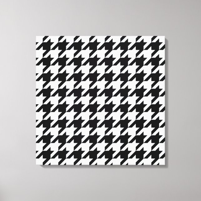 Toile Pied de fond noir élégant (Recto)