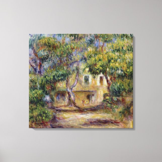 Toile Pierre A Renoir | La Ferme des Collettes (Recto)