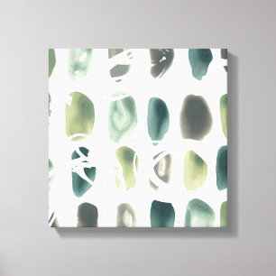 Toile Pierre de rune - Vert