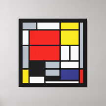 Piet Mondrian, Composition avec grand plan rouge