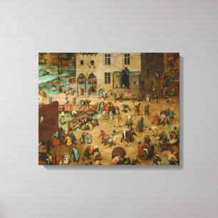 Toile Pieter Bruegel l’Aîné - Jeux pour enfants