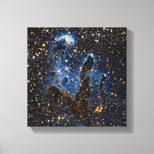 Toile Piliers De Création Aigle Nebula Près Infrarouge