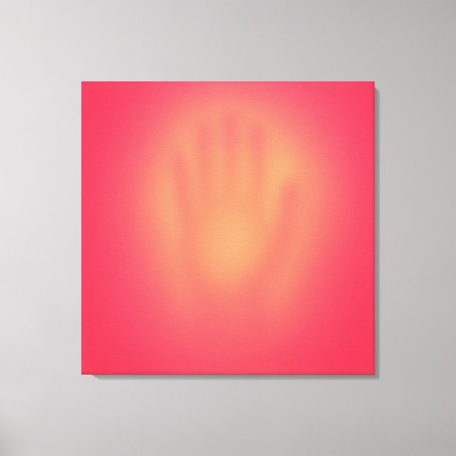 Toile Pink Hand (Recto)