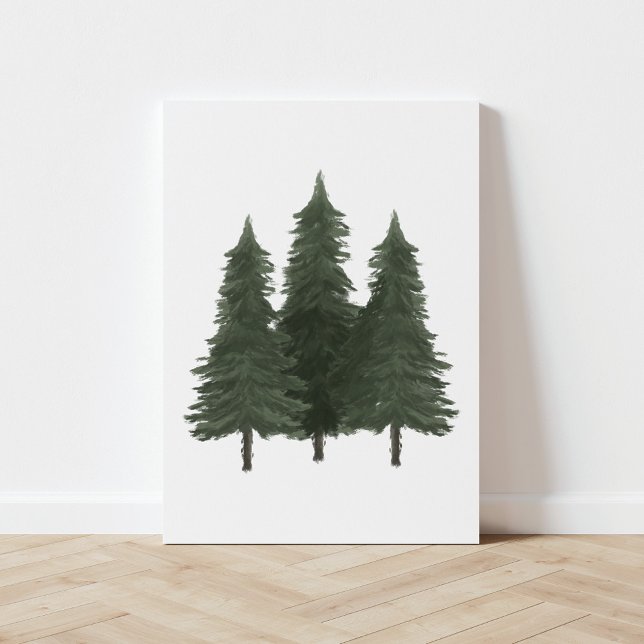 Toile Pins Bois (Créateur téléchargé)