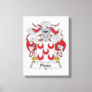 Toile Pinto Family Crest