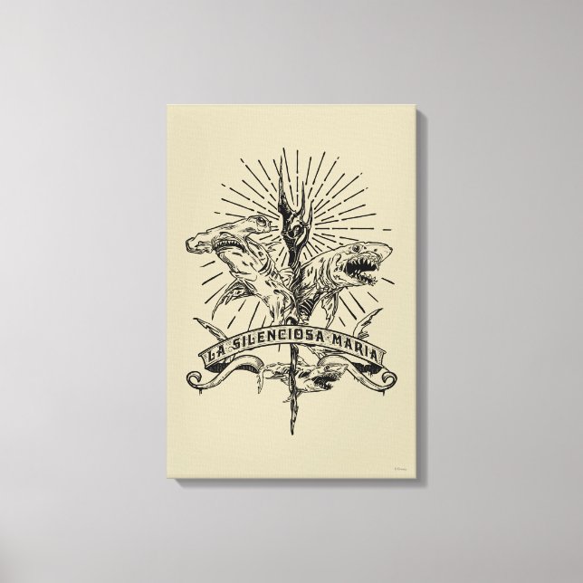 Toile Pirates des Caraïbes 5 | La Silenciosa Maria (Recto)