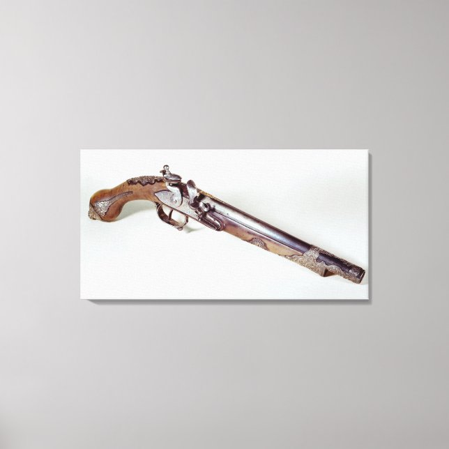 Toile Pistol appartenant à Abd el-Kader (Recto)