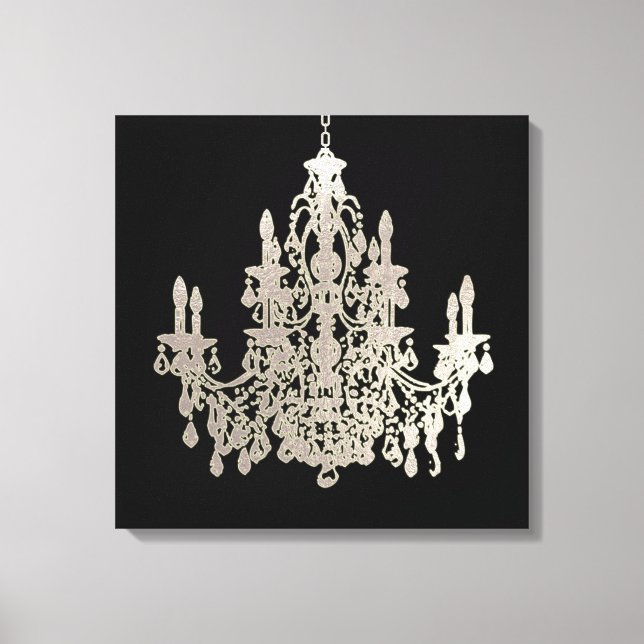 Toile PixDezines do-it-yourself lustre couleur/argent Ar (Recto)