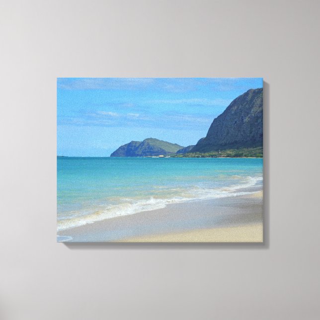 Toile Plage de Bellows (Recto)