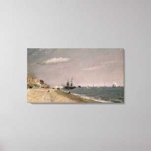 Toile Plage de John Constable   Brighton avec les