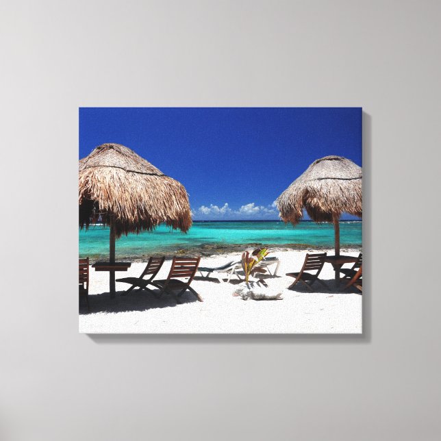 Toile Plage de Paa Mul (Recto)