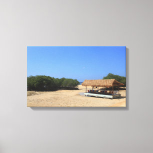 Toile Plage de sable tropicale