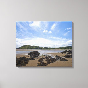 Toile Plage de Sandyhills, Écosse